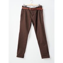 DSTREZZED - Pantalon chino marron en coton pour homme - Taille W29 L32 - Modz