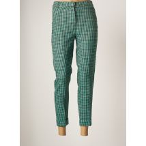 FRACOMINA - Pantalon 7/8 vert en polyester pour femme - Taille 36 - Modz