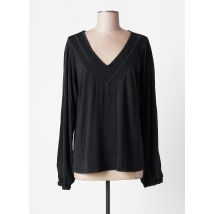 NÜ - T-shirt noir en viscose pour femme - Taille 44 - Modz