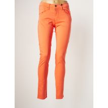 IMPAQT - Pantalon slim orange en coton pour femme - Taille 40 - Modz