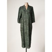 KAFFE - Robe longue vert en viscose pour femme - Taille 36 - Modz
