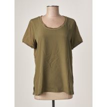 KOCCA - T-shirt vert en viscose pour femme - Taille 38 - Modz