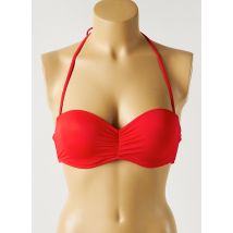 MON PETIT BIKINI - Haut de maillot de bain rouge en polyester pour femme - Taille 36 - Modz