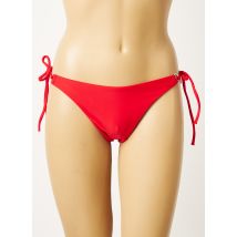 KHASSANI - Bas de maillot de bain rouge en polyamide pour femme - Taille 40 - Modz