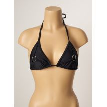 KHASSANI - Haut de maillot de bain noir en polyamide pour femme - Taille 40 - Modz