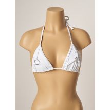 KHASSANI - Haut de maillot de bain blanc en polyamide pour femme - Taille 40 - Modz