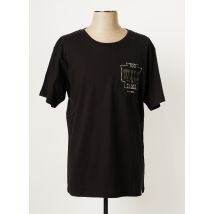 IRON AND RESIN - T-shirt noir en coton pour homme - Taille M - Modz