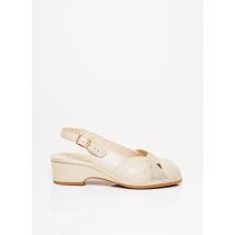 ROHDE - Sandales/Nu pieds beige en cuir pour femme - Taille 39 - Modz