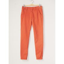 REIKO - Pantalon chino orange en coton pour femme - Taille W25 - Modz