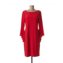 FRANK LYMAN - Robe mi-longue rouge en polyester pour femme - Taille 40 - Modz