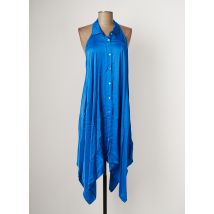 B.YU - Robe longue bleu en viscose pour femme - Taille 36 - Modz