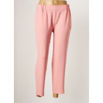 OTTOD'AME - Pantalon droit rose en polyester pour femme - Taille 40 - Modz