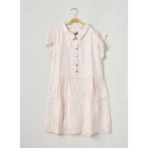 JEAN BOURGET - Robe mi-longue rose en viscose pour fille - Taille 12 A - Modz