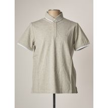 CAMBRIDGE - Polo gris en coton pour homme - Taille M - Modz