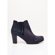 REQINS - Bottines/Boots bleu en cuir pour femme - Taille 40 - Modz