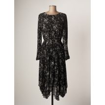 IDANO - Robe longue noir en polyester pour femme - Taille 40 - Modz