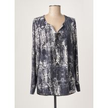 LAUREN VIDAL - Blouse bleu en polyester pour femme - Taille 36 - Modz