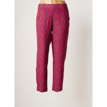 THALASSA - Pantalon droit rouge en viscose pour femme - Taille 42 - Modz