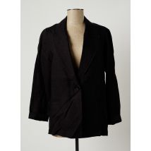 BENETTON - Blazer noir en lin pour femme - Taille 38 - Modz