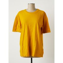 BENETTON - T-shirt jaune en coton pour femme - Taille 36 - Modz