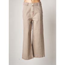BENETTON - Jeans coupe large marron en coton pour femme - Taille W30 - Modz