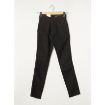 PARA MI - Pantalon slim noir en coton pour femme - Taille 36 - Modz