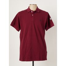 J&JOY - Polo rouge en coton pour homme - Taille 3XL - Modz