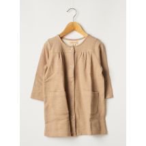 LA PETITE COLLECTION - Robe mi-longue beige en laine pour fille - Taille 3 A - Modz