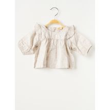 LA PETITE COLLECTION - Blouse gris en coton pour fille - Taille 2 A - Modz