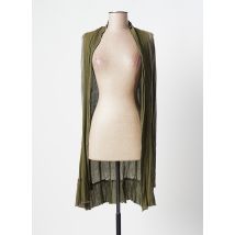 CRISTINA GAVIOLI - Veste casual vert en coton pour femme - Taille 40 - Modz