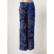 B.YU - Pantalon large bleu en polyamide pour femme - Taille 36 - Modz