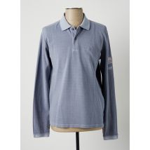 HERO SEVEN - Polo bleu en coton pour homme - Taille S - Modz