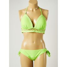 DAG ADOM - Maillot de bain 2 pièces vert en polyamide pour femme - Taille 42 - Modz