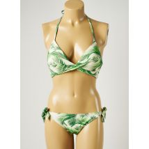 DAG ADOM - Maillot de bain 2 pièces vert en polyamide pour femme - Taille 42 - Modz