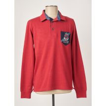 SHILTON - Polo rouge en coton pour homme - Taille M - Modz
