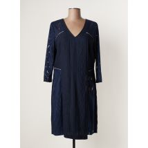 ET COMPAGNIE - Robe mi-longue bleu en polyester pour femme - Taille 42 - Modz