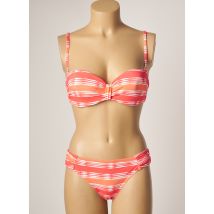 PLAGE DU SUD - Maillot de bain 2 pièces rose en polyamide pour femme - Taille 42 - Modz