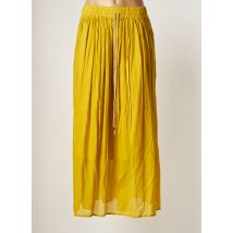 HUMILITY - Jupe longue jaune en coton pour femme - Taille 40 - Modz