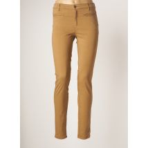 COUTURIST - Pantalon slim beige en coton pour femme - Taille W36 - Modz