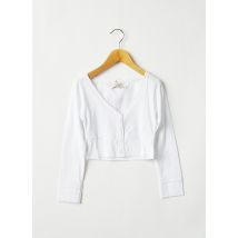 CKS - Veste casual blanc en coton pour fille - Taille 10 A - Modz