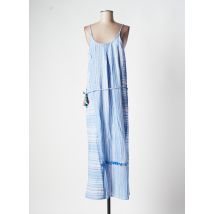 LA FIANCEE DU MEKONG - Robe longue bleu en coton pour femme - Taille 40 - Modz