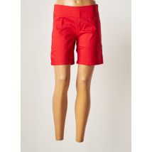 AVENTURES DES TOILES - Short rouge en coton pour femme - Taille 40 - Modz