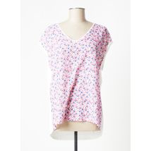 C'EST BEAU LA VIE - Top rose en polyester pour femme - Taille 42 - Modz