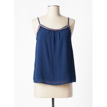 FREEMAN T.PORTER - Top bleu en polyester pour femme - Taille 34 - Modz