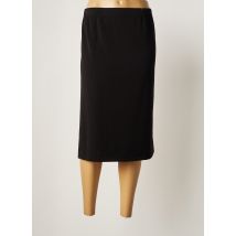 GRIFFON - Jupe mi-longue noir en polyester pour femme - Taille 42 - Modz