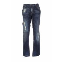 DOLCE & GABBANA - Jeans coupe droite bleu en coton pour femme - Taille W34 L34 - Modz