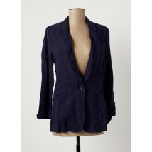 SANDWICH - Blazer bleu en lin pour femme - Taille 40 - Modz