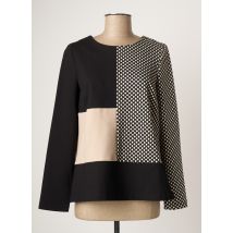 TINTA STYLE - Top noir en polyester pour femme - Taille 36 - Modz