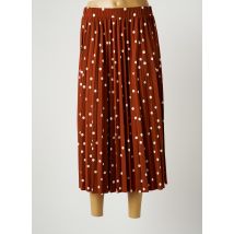 TOM TAILOR - Jupe longue marron en polyester pour femme - Taille 40 - Modz