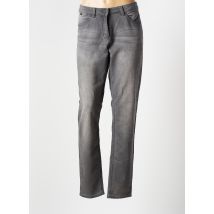 SANDWICH - Pantalon slim gris en coton pour femme - Taille 46 - Modz